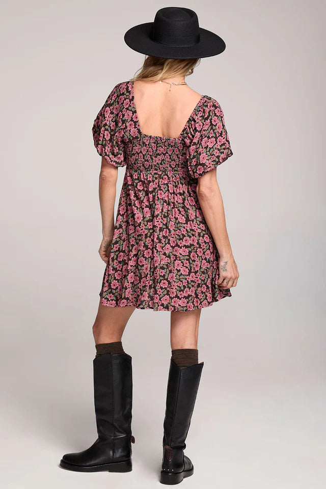 SALTWATER LUXE LUCILLE MINI DRESS - MULTI