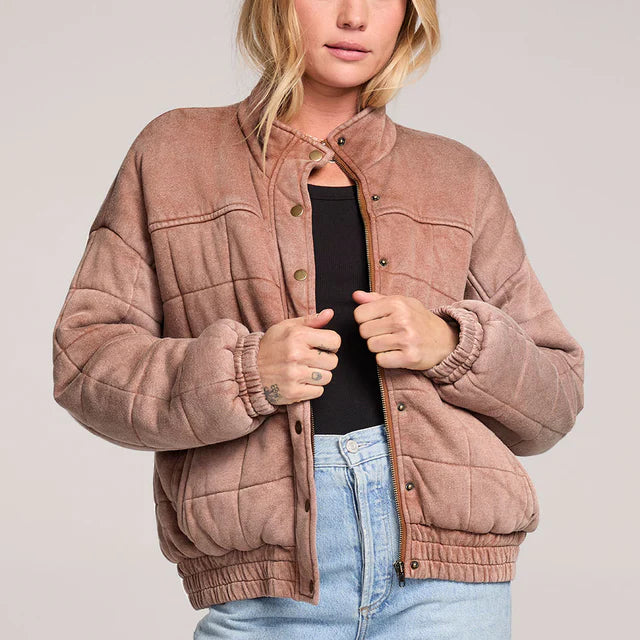 SALTWATER LUXE LEVY JACKET - CAMEL