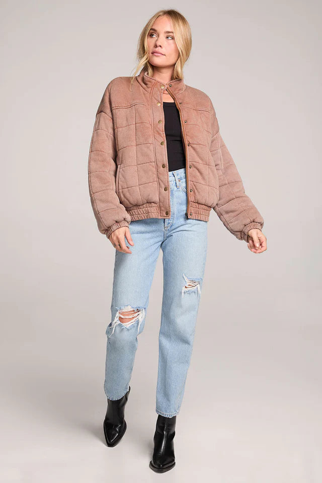 SALTWATER LUXE LEVY JACKET - CAMEL