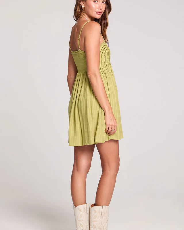 SALTWATER LUXE AUGUSTINA MINI DRESS - WILLOW