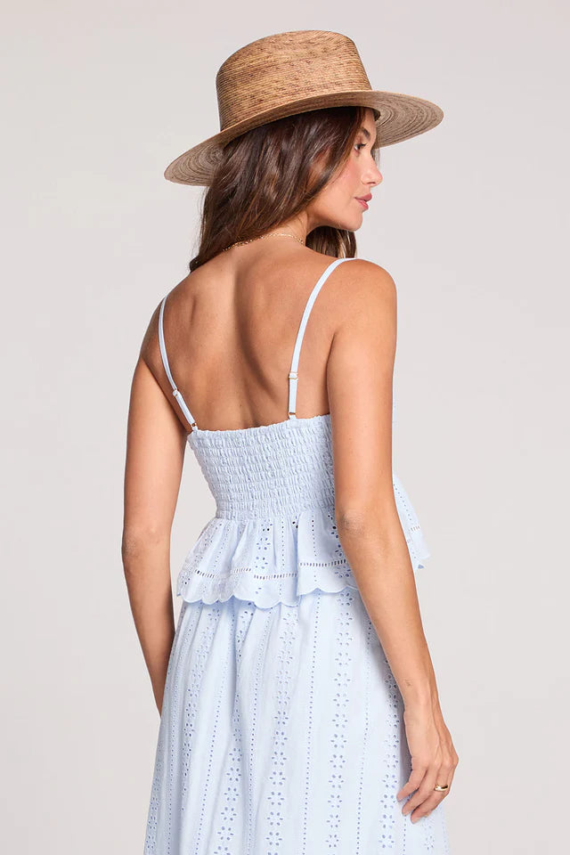 SALTWATER LUXE DAWESON TANK - SKY BLUE