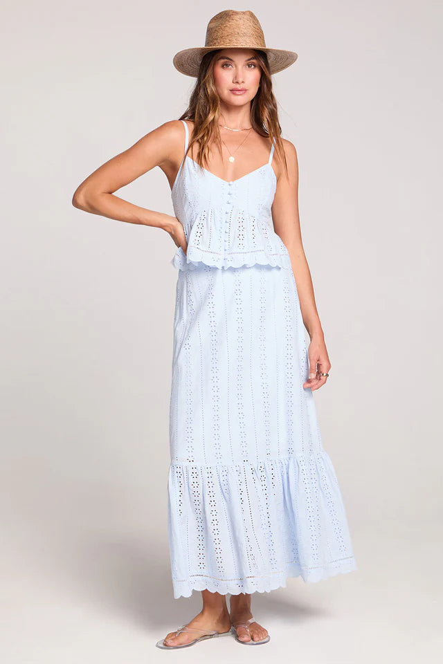 SALTWATER LUXE DAWESON TANK - SKY BLUE