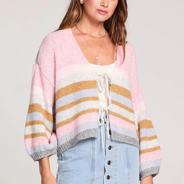 SALTWATER LUXE KIAH SWEATER - MULTI
