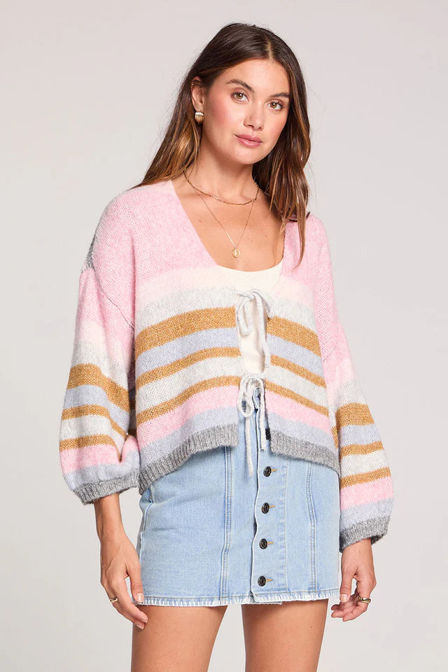 SALTWATER LUXE KIAH SWEATER - MULTI