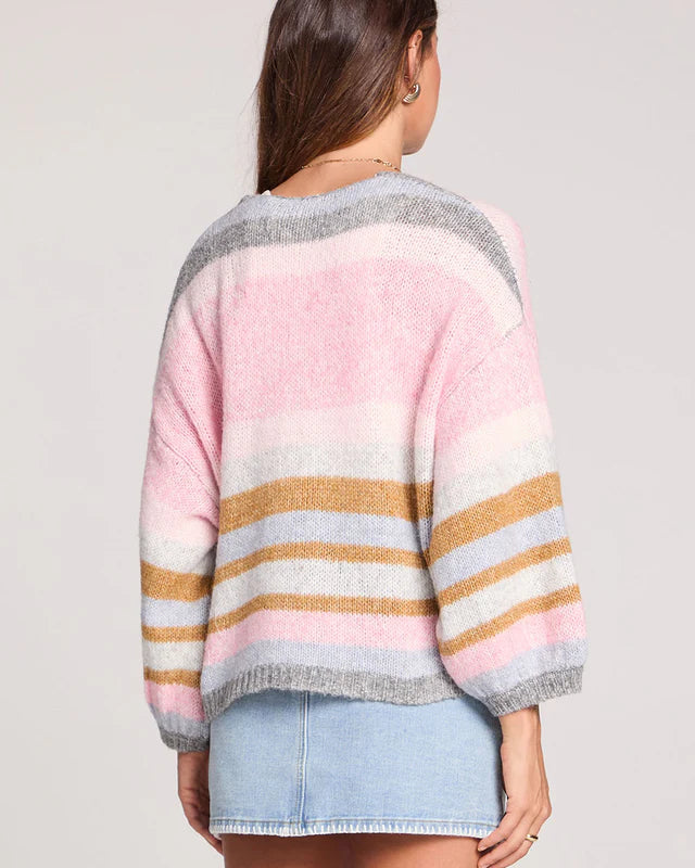 SALTWATER LUXE KIAH SWEATER - MULTI