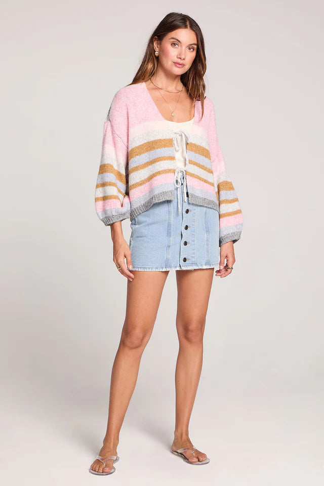 SALTWATER LUXE KIAH SWEATER - MULTI