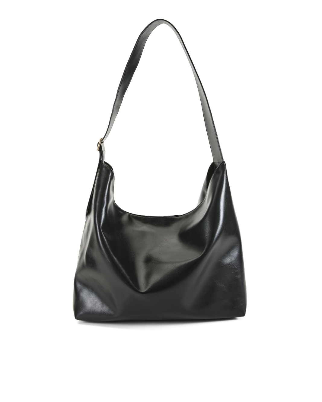 BILLINI SISA LARGE SHOULDER BAG - BLACK SHINE