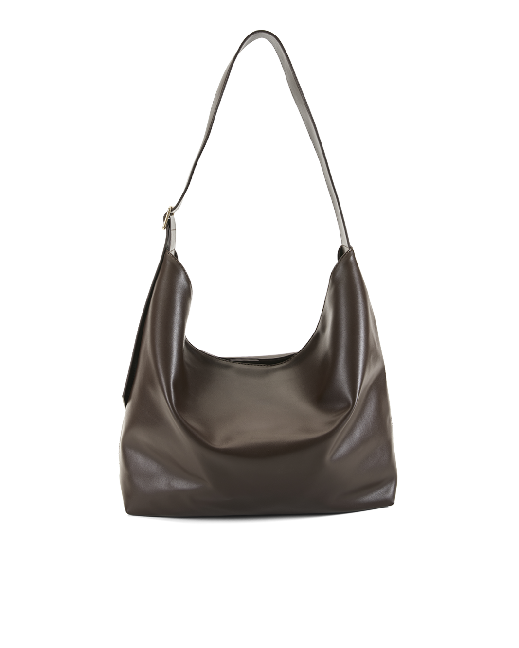 BILLINI SISA LARGE SHOULDER BAG - CHOCOLATE SHINE