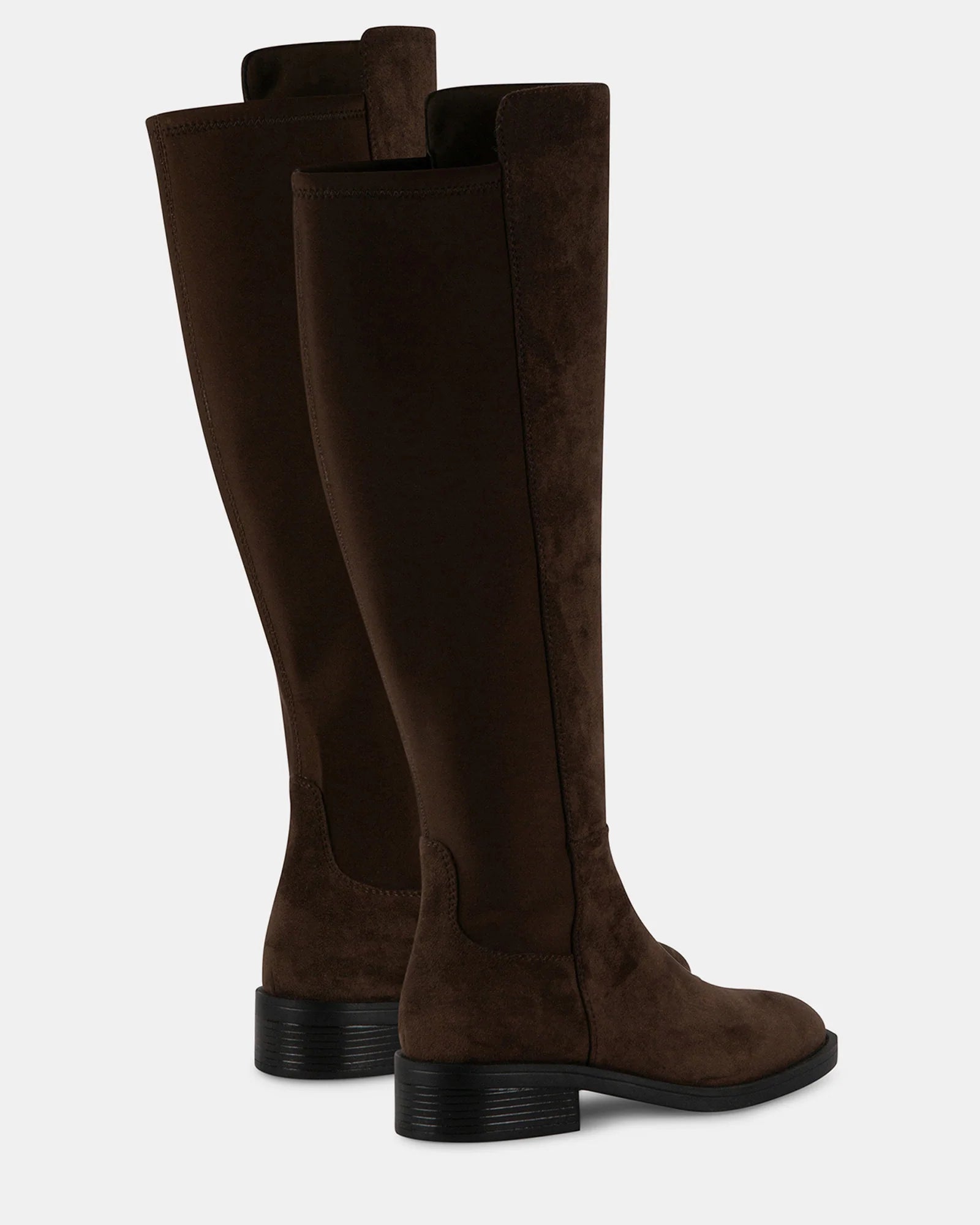 STEVE MADDEN PALADIUM ZIP UP BOOT - BROWN