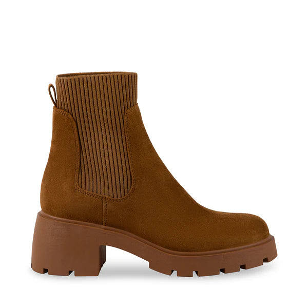 STEVE MADDEN HALONA BOOT - CHESTNUT