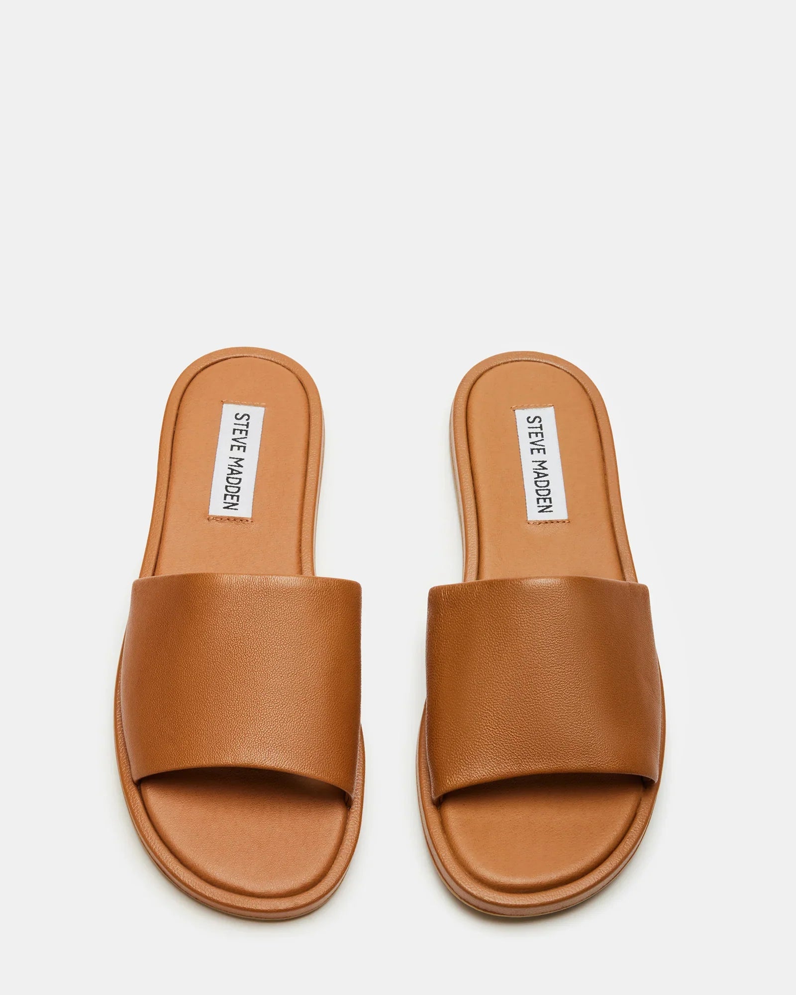 STEVE MADDEN KAYA SLIDES - BROWN