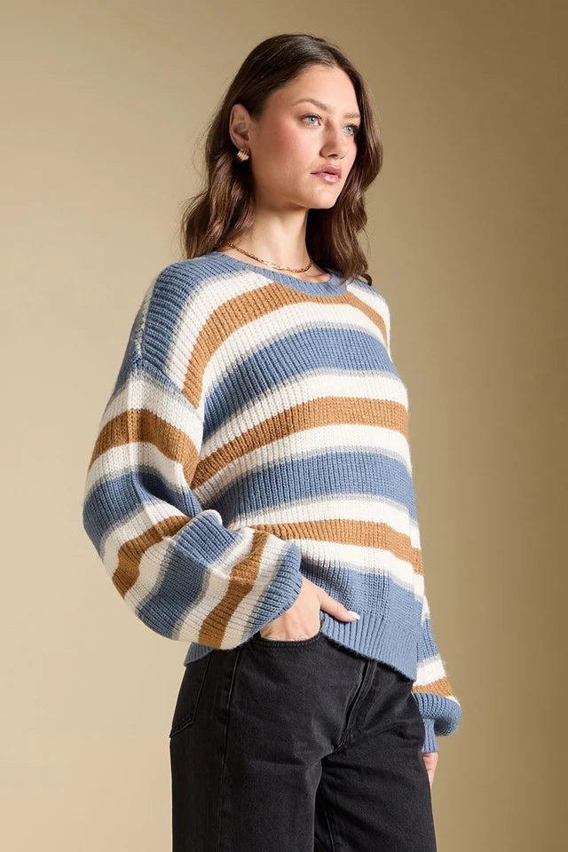 SALTWATER LUXE MIMI SWEATER - INDIGO