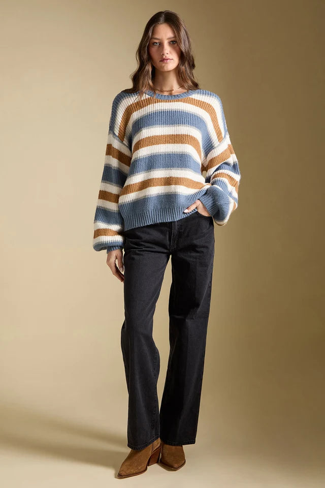 SALTWATER LUXE MIMI SWEATER - INDIGO