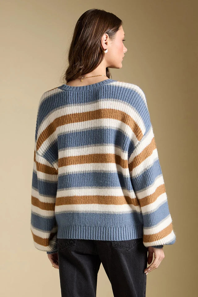 SALTWATER LUXE MIMI SWEATER - INDIGO