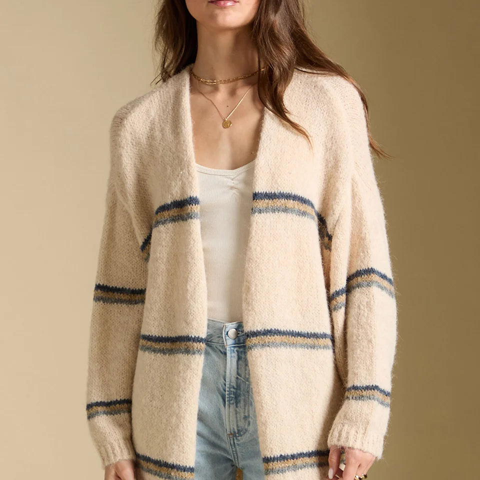 SALTWATER LUXE BIRDY CARDIGAN - NATURAL