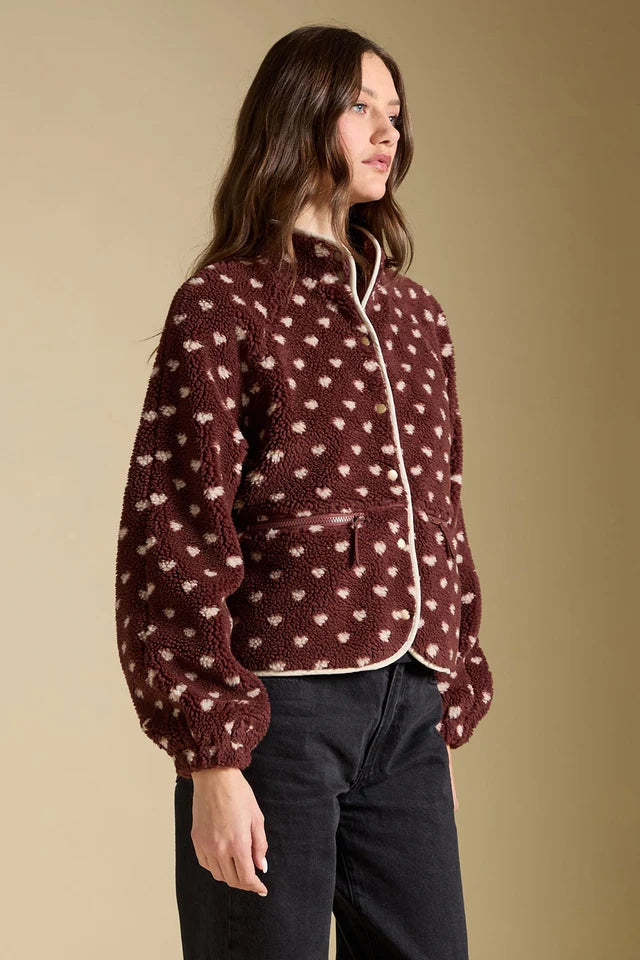 *PRE ORDER* SALTWATER LUXE DEEDA JACKET - MERLOT