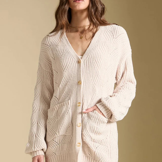 *PRE ORDER* SALTWATER LUXE MAXINE SWEATER - NATURAL