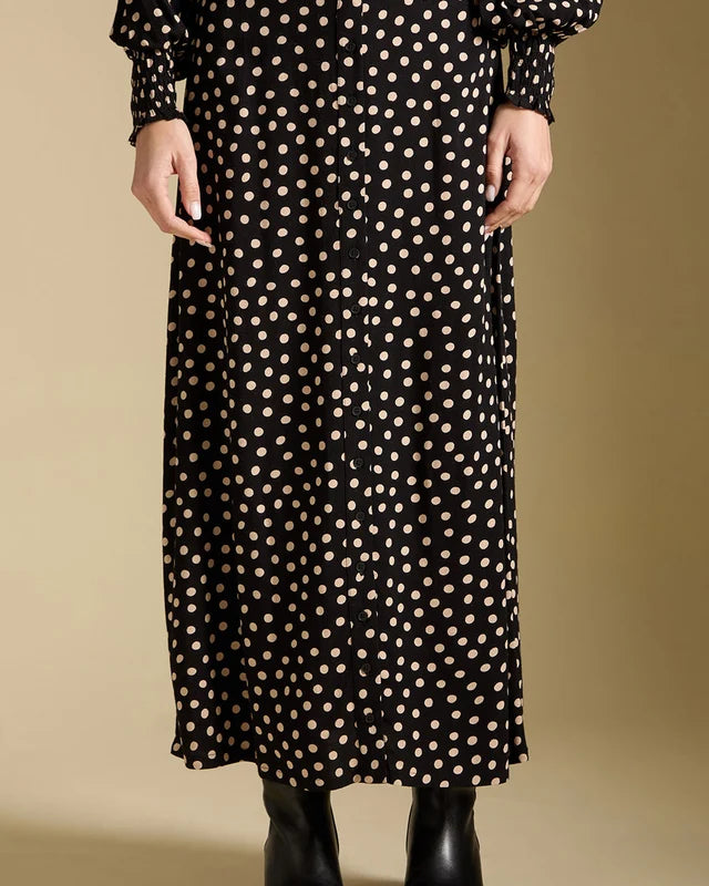*PRE ORDER* SALTWATER LUXE NOLLA MIDI SKIRT - MIDNIGHT