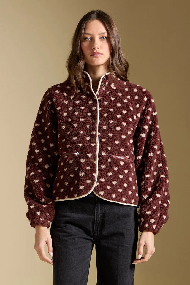 *PRE ORDER* SALTWATER LUXE DEEDA JACKET - MERLOT