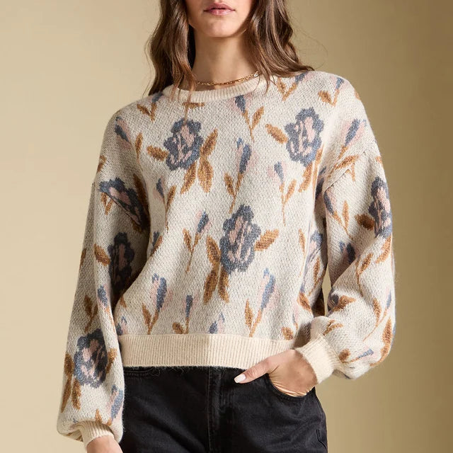 SALTWATER LUXE RONNIE SWEATER - NATURAL