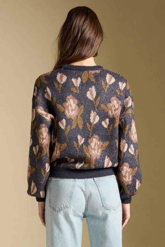 SALTWATER LUXE RONNIE SWEATER - NAVY