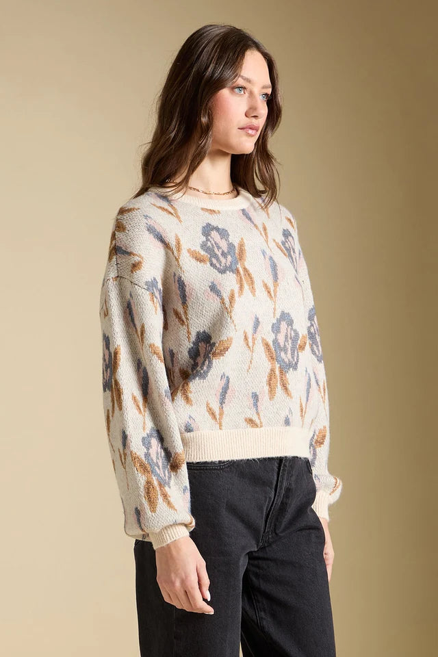 SALTWATER LUXE RONNIE SWEATER - NATURAL