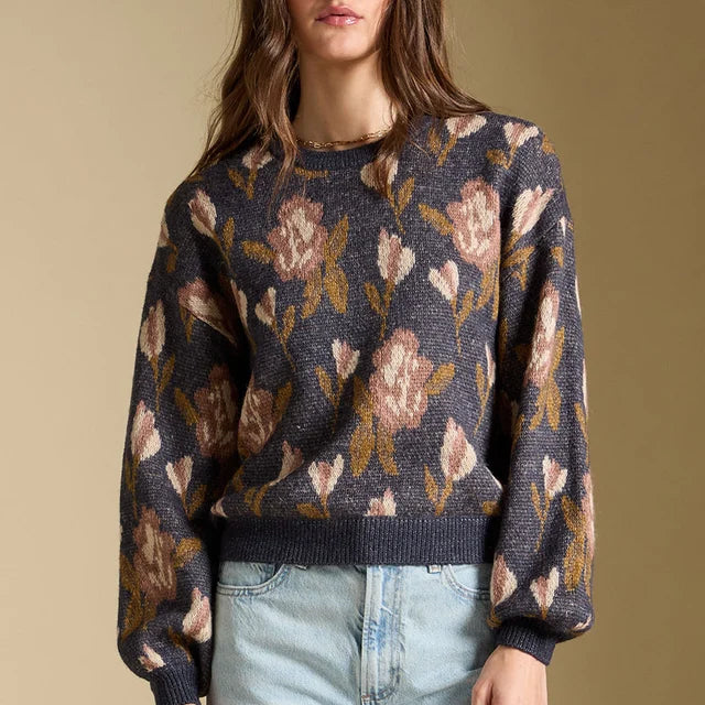 SALTWATER LUXE RONNIE SWEATER - NAVY