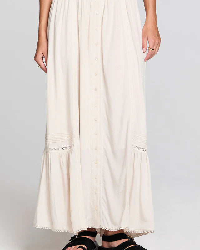 SALTWATER LUXE SELAH MIDI SKIRT - SALT