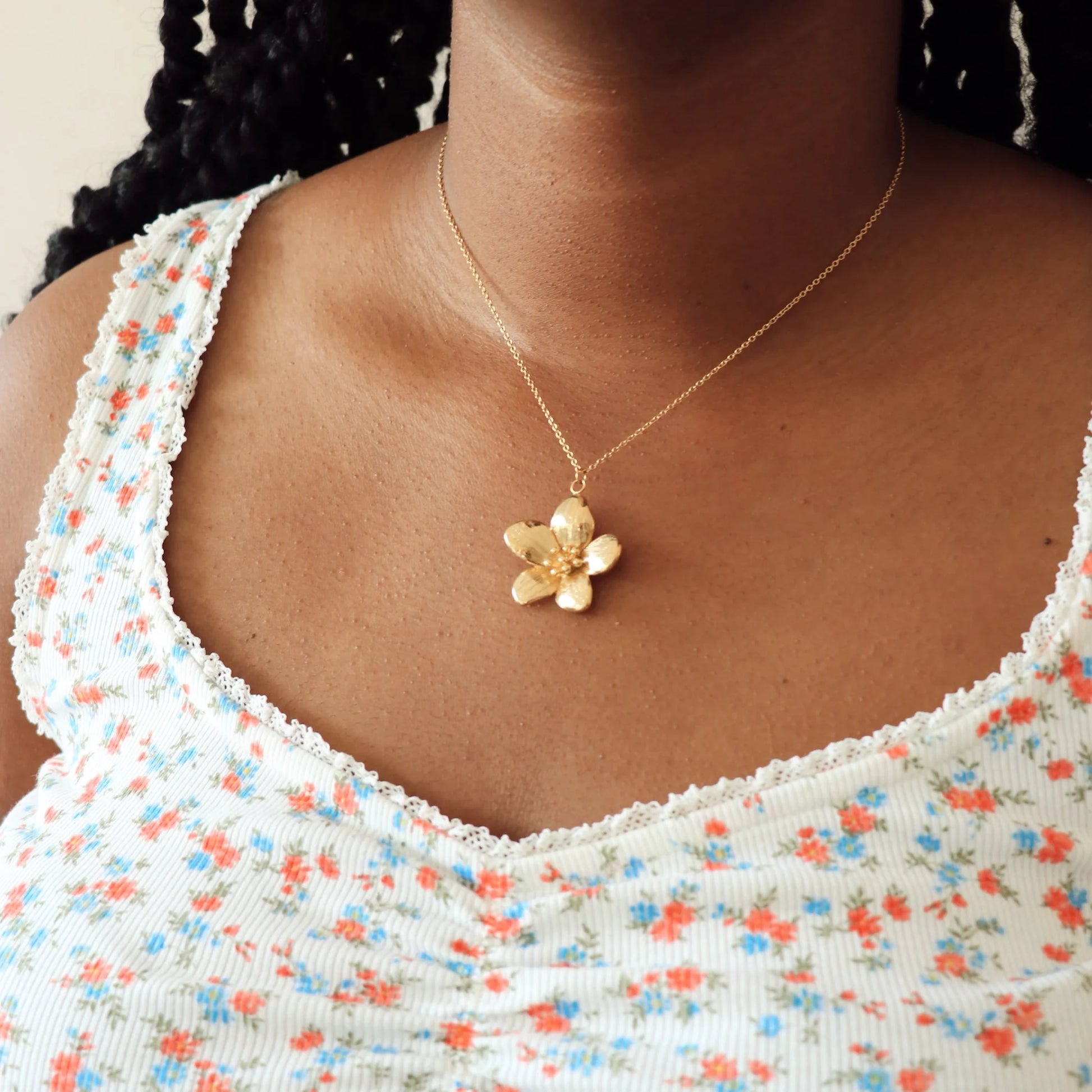 AUBEO PENDANT NECKLACE - GOLD