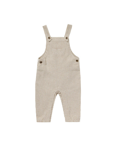 RYLEE + CRU BABY OVERALLS - BRASS PINSTRIPE