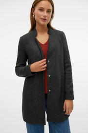 KATRINE JACKET - DARK GREY MELANGE