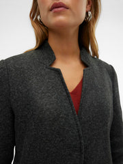 KATRINE JACKET - DARK GREY MELANGE