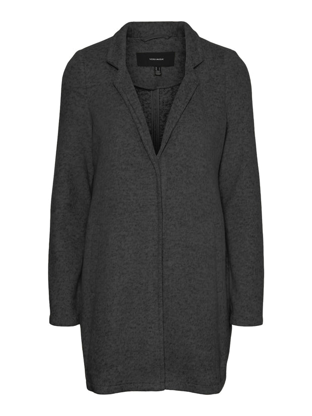 KATRINE JACKET - DARK GREY MELANGE