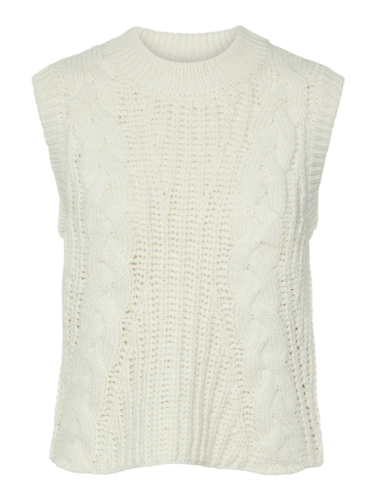 KEYSA KNIT VEST - BIRCH - LAST SIZE L