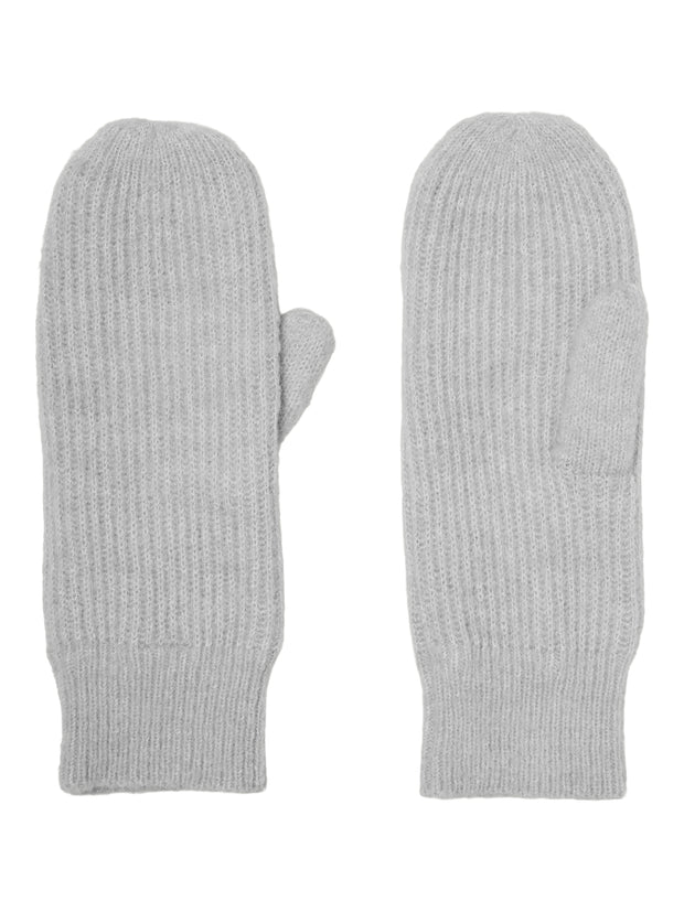 GILA ONE SIZE MITTENS - LIGHT GREY MELANGE