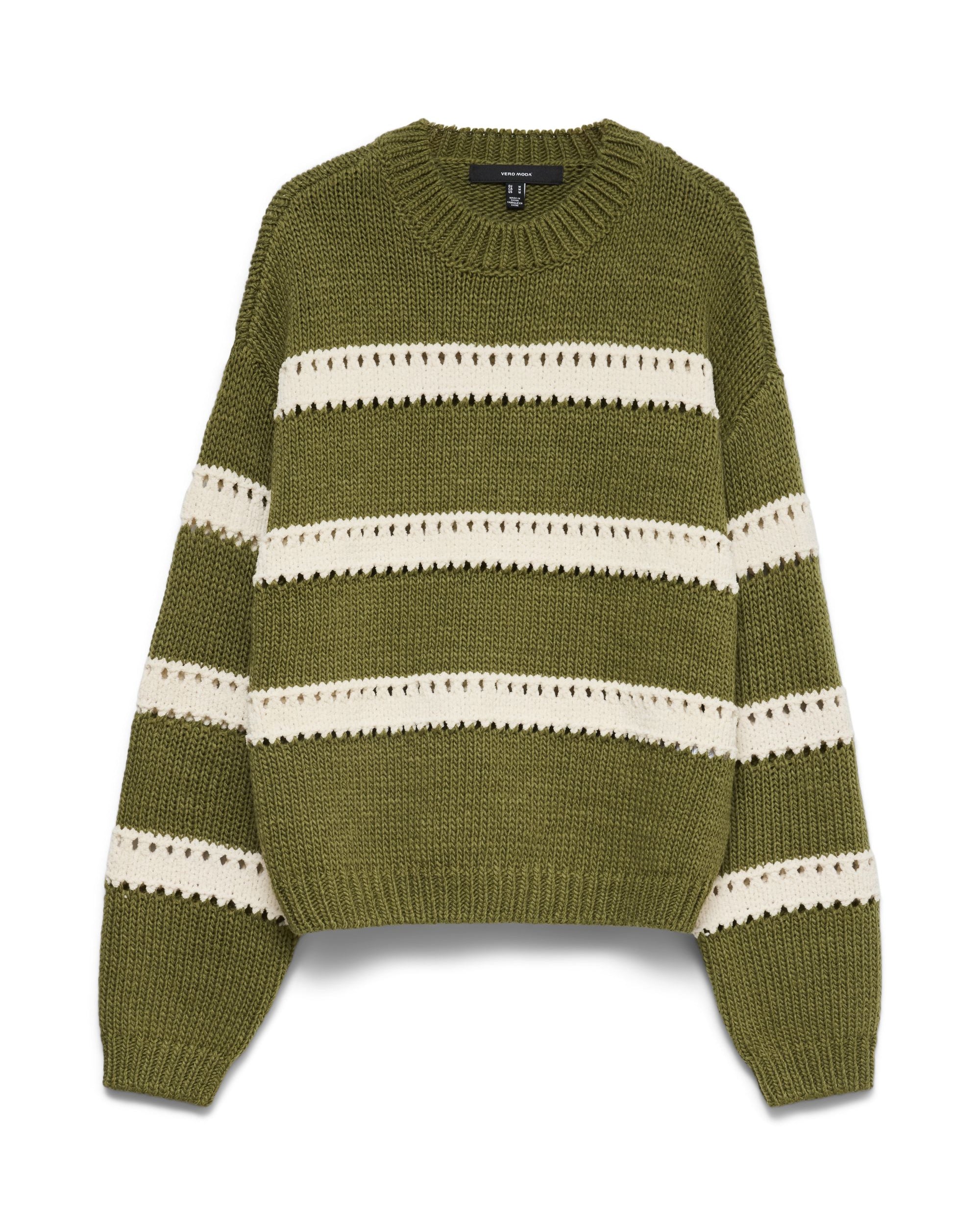 VM LILLOAN O NECK PULLOVER - SPHAGNUM