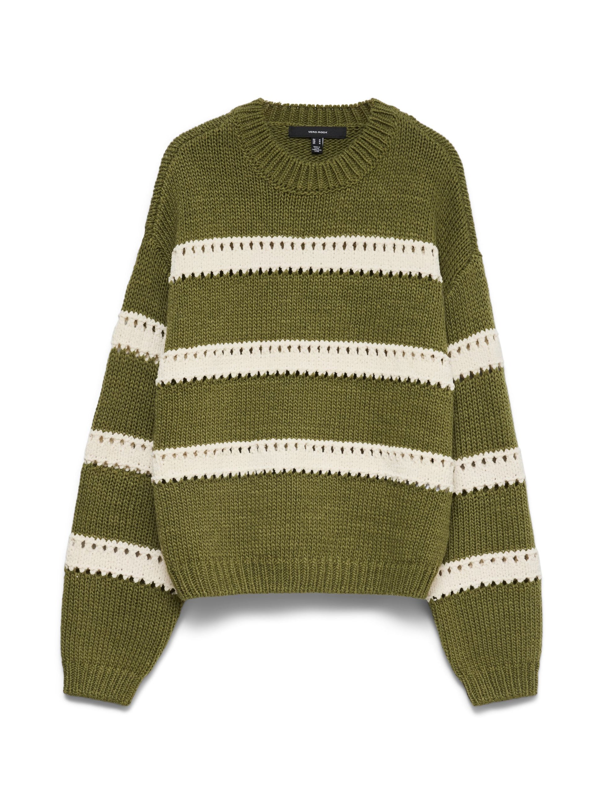 VM LILLOAN O NECK PULLOVER - SPHAGNUM