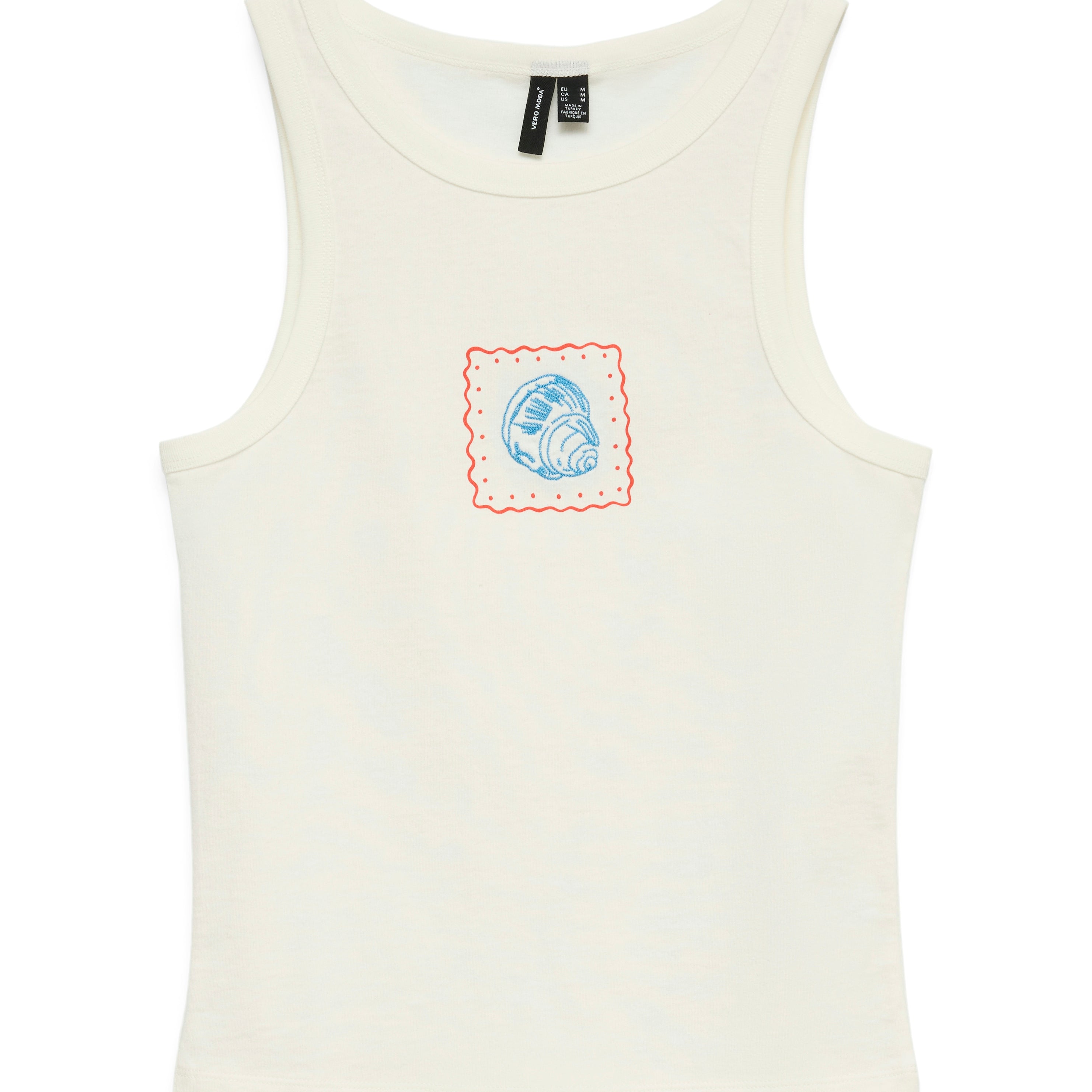 VM ALLY HIGHNECK TANK - ORANGE BLUE SHELL