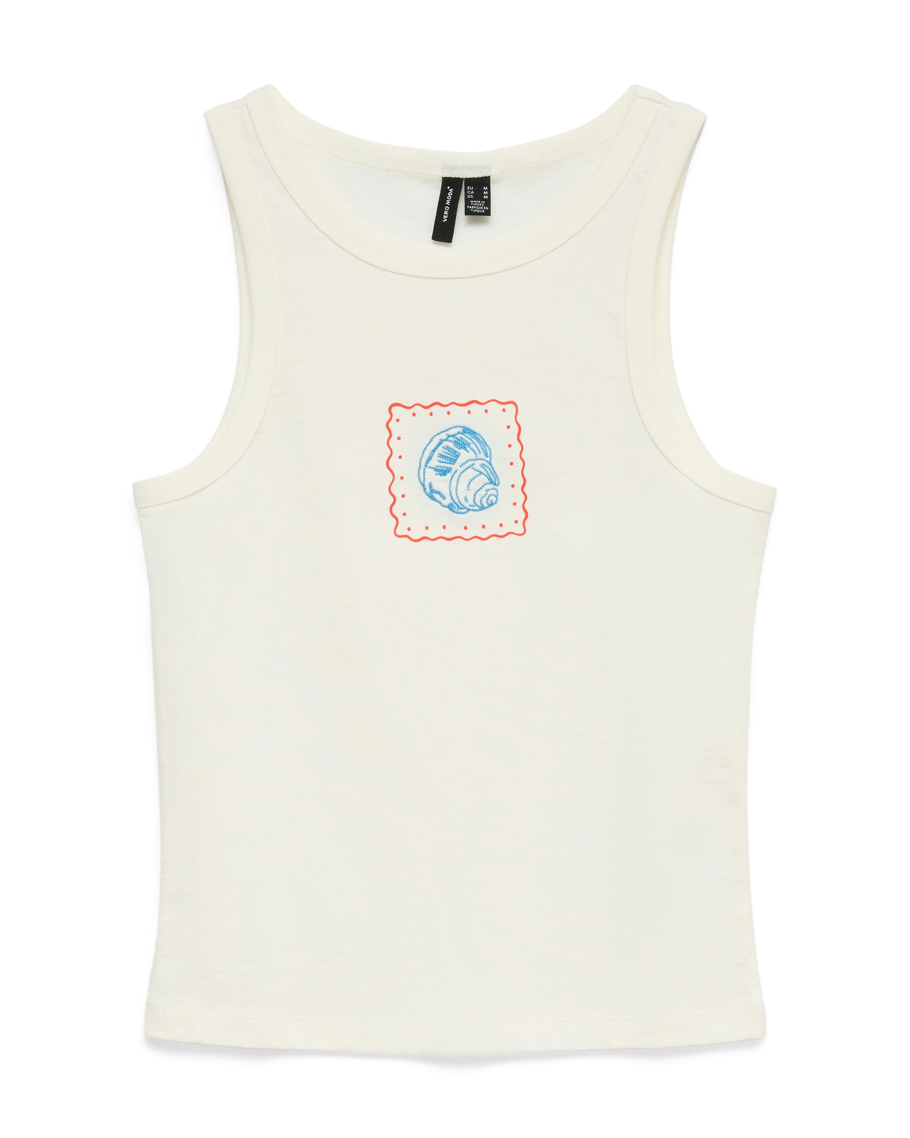 VM ALLY HIGHNECK TANK - ORANGE BLUE SHELL