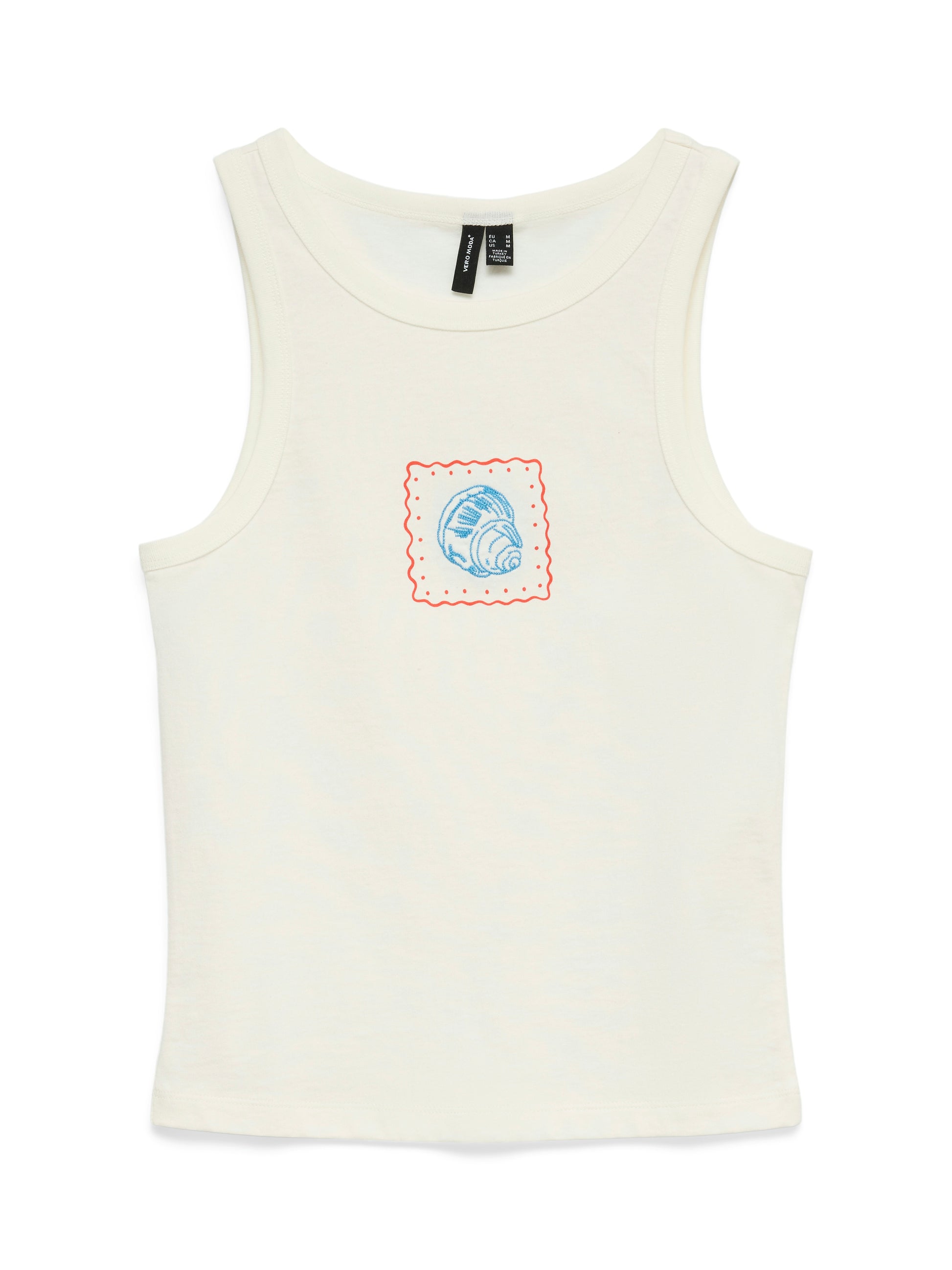 VM ALLY HIGHNECK TANK - ORANGE BLUE SHELL
