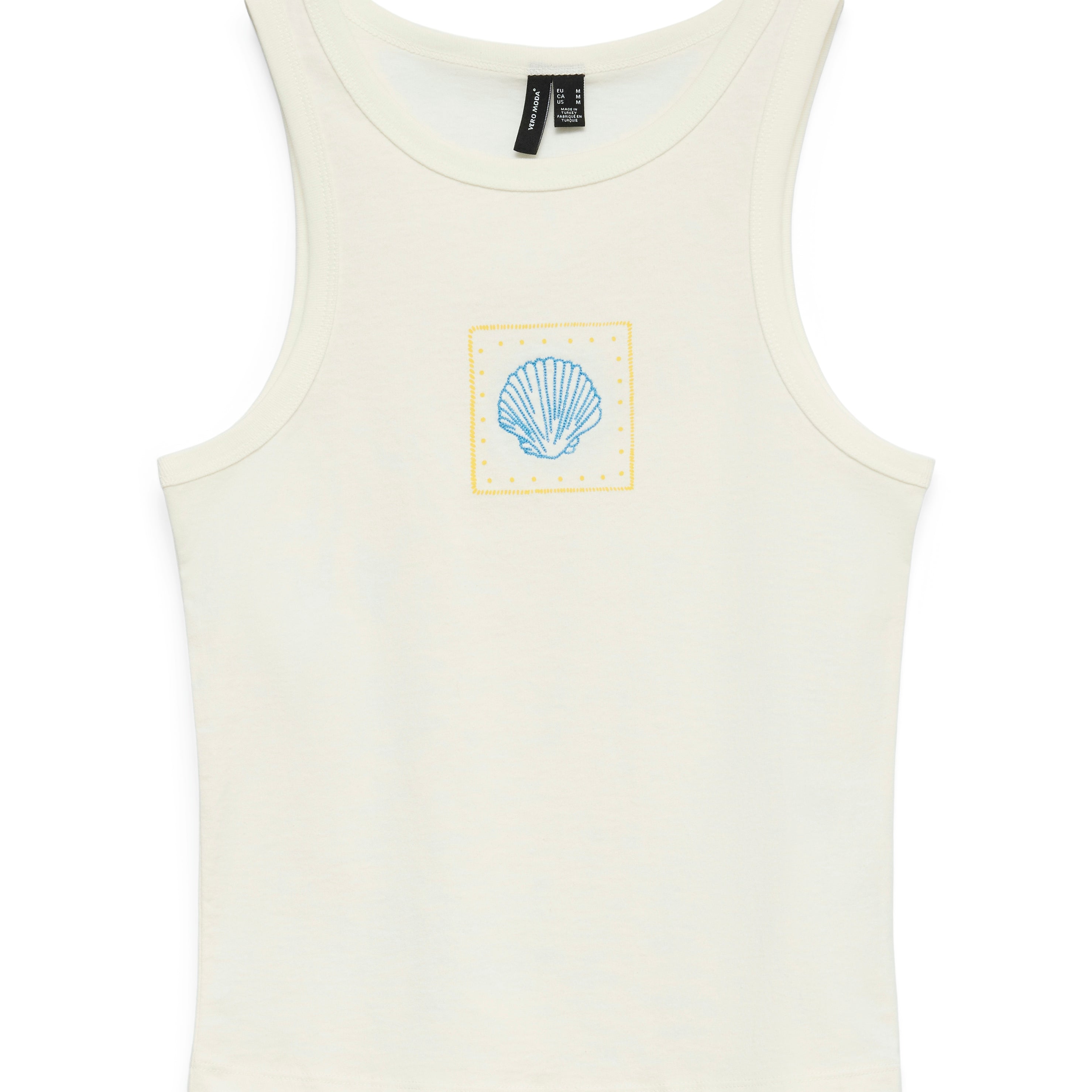 VM ALLY HIGHNECK TANK - YELLOW BLUE SHELL