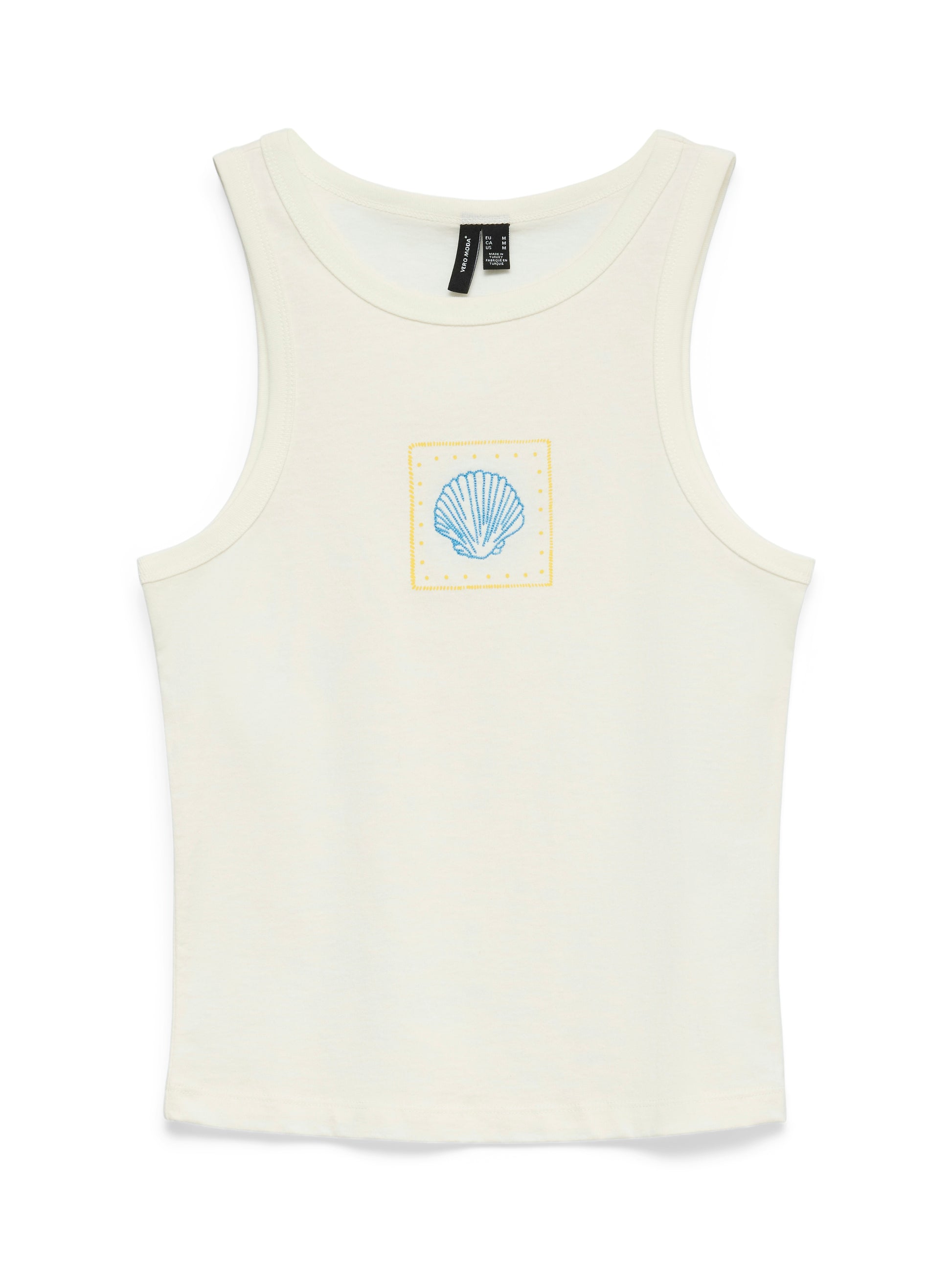 VM ALLY HIGHNECK TANK - YELLOW BLUE SHELL