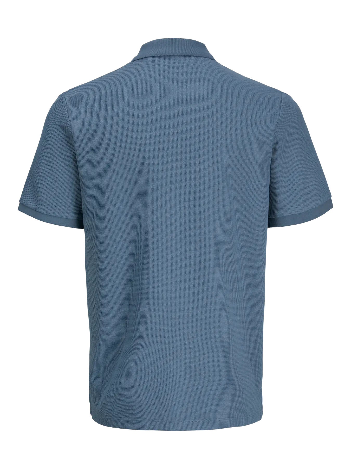 JJ AUSTIN ZIP POLO - BLUE MIRAGE