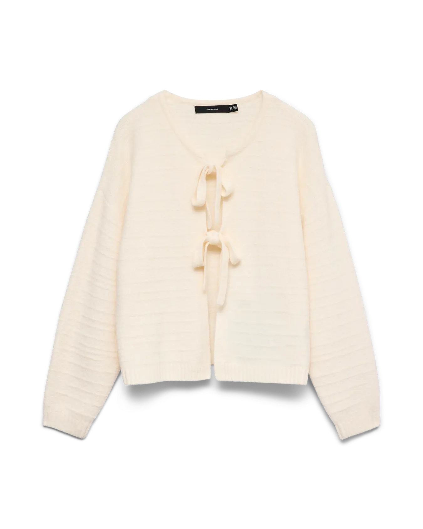 VM BOOM TIE CARDIGAN - BIRCH