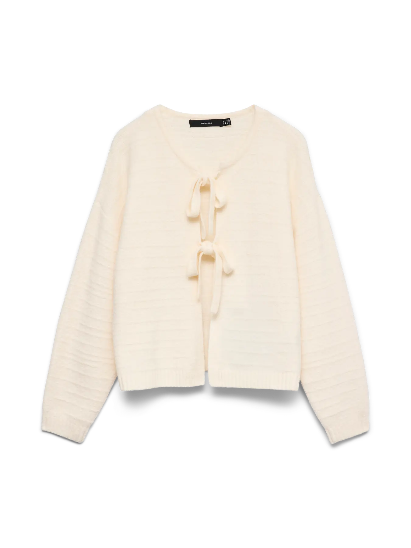 VM BOOM TIE CARDIGAN - BIRCH