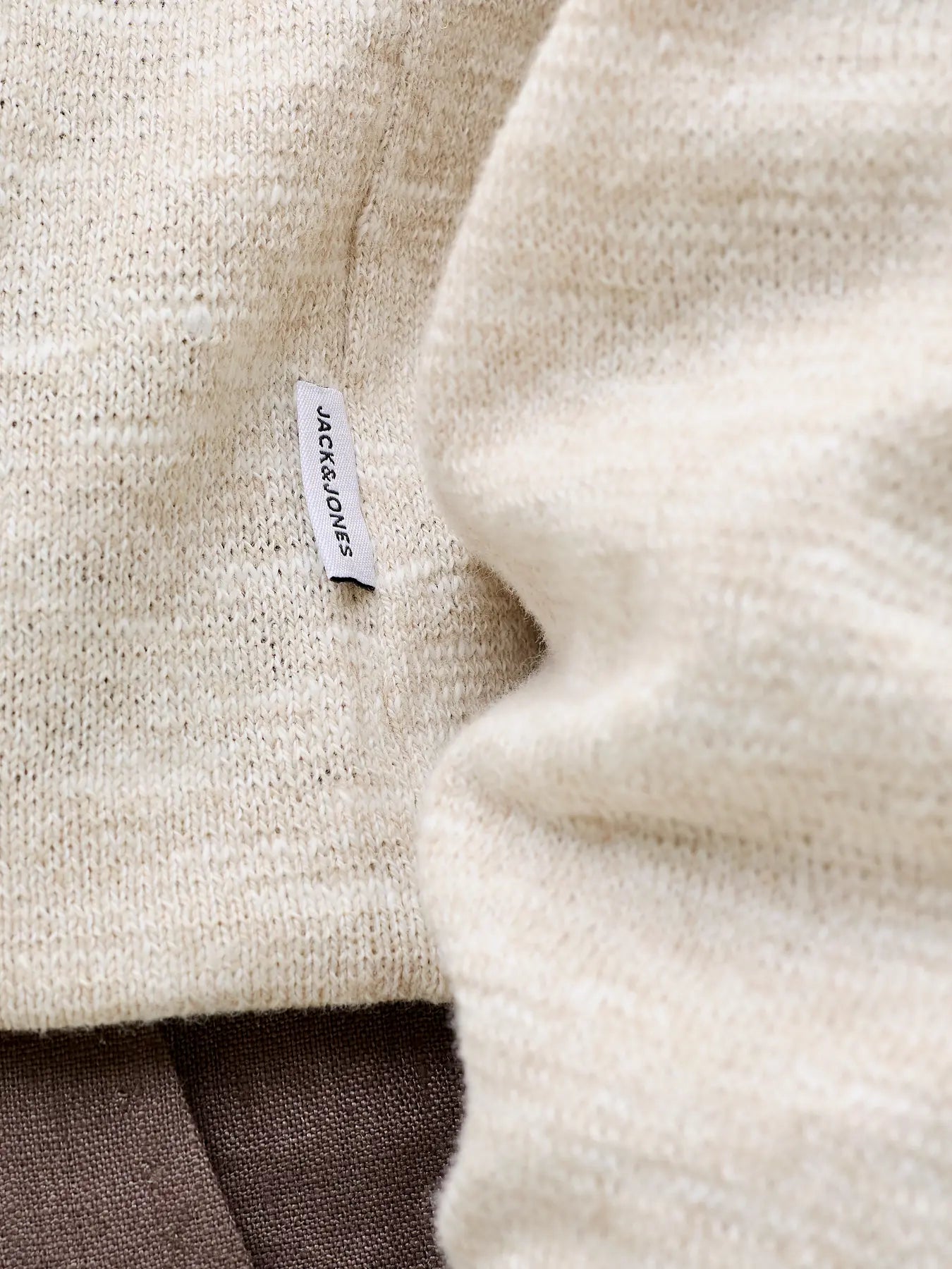 JJ SUMMER KNIT CREW NECK - WHITE