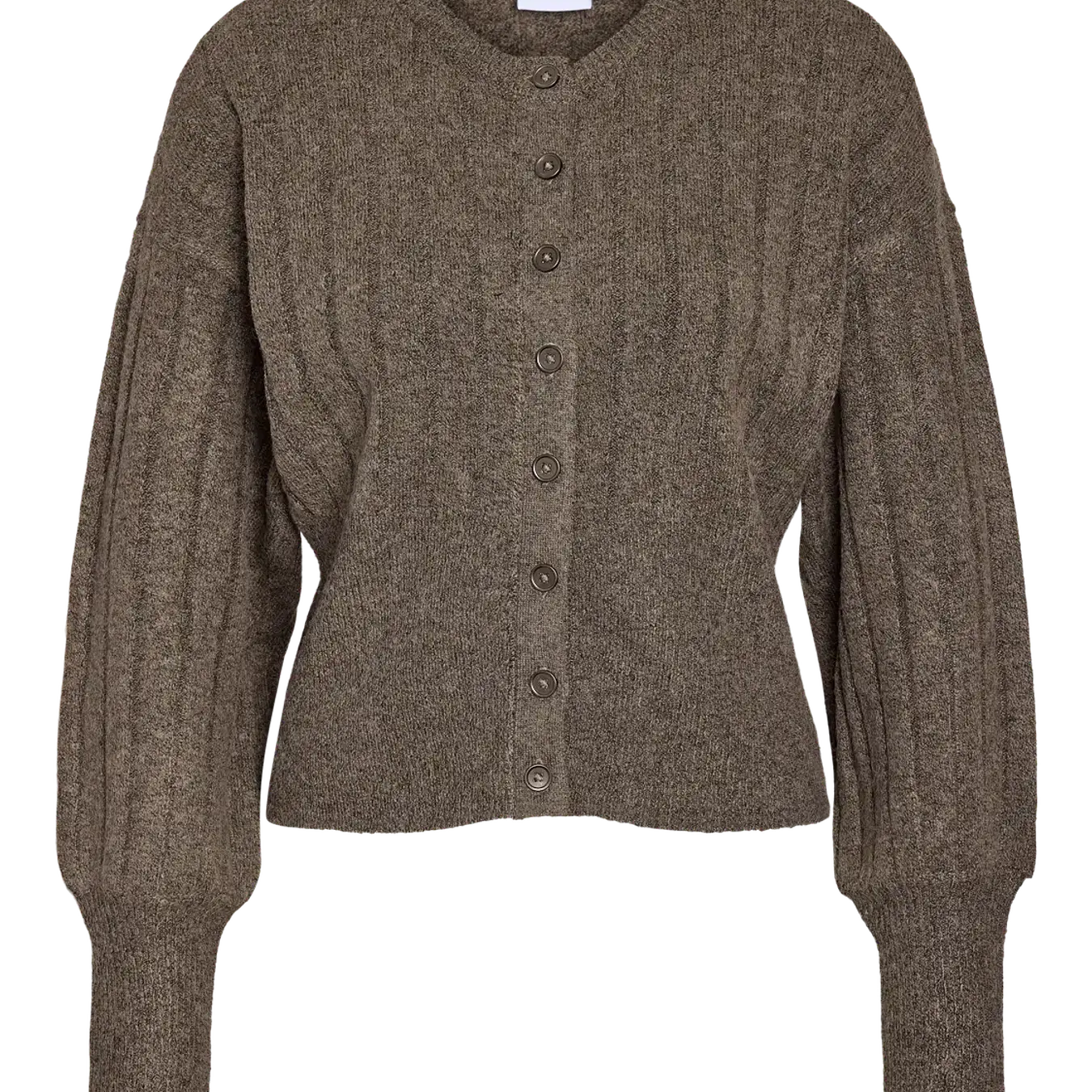 NM NOELLA KNIT CARDIGAN - MOREL