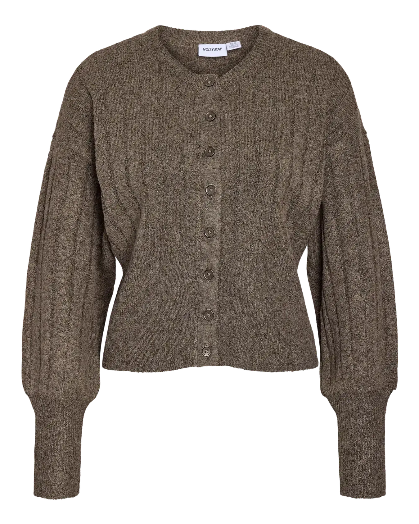 NM NOELLA KNIT CARDIGAN - MOREL