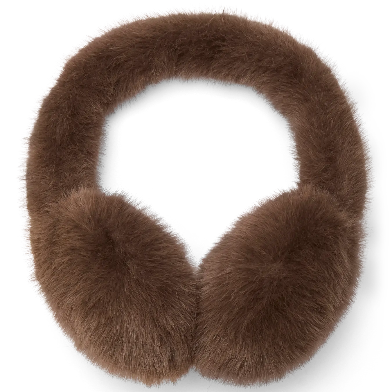 VM KAJA FAUX FU EAR MUFFS - PINECONE