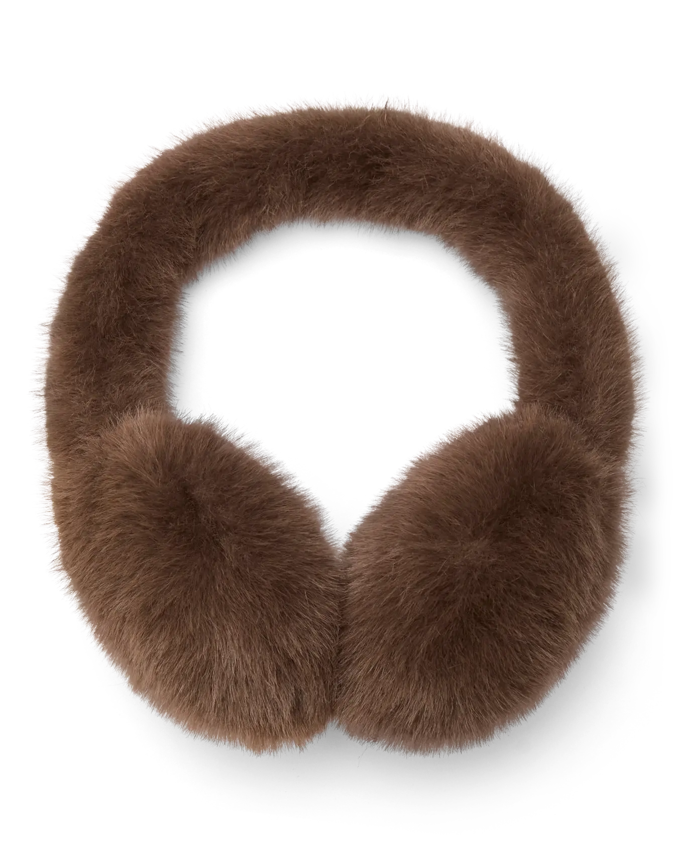 VM KAJA FAUX FU EAR MUFFS - PINECONE